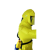 Half body suit with PAPR