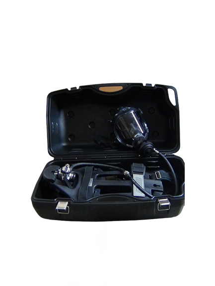 Carrying case for scba