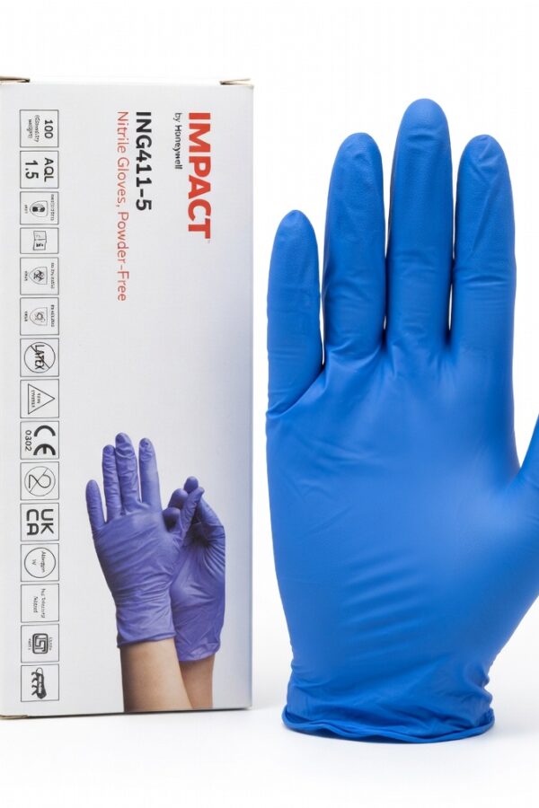 Disposable Honeywell Nitrile gloves