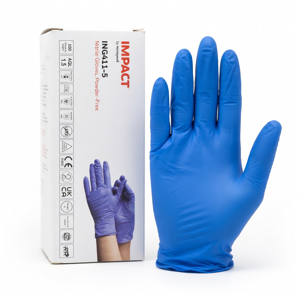 Disposable Honeywell Nitrile gloves