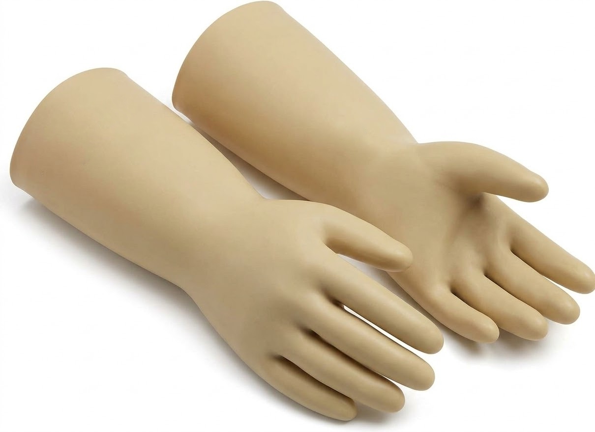Insulated Rubber Electrical Gloves