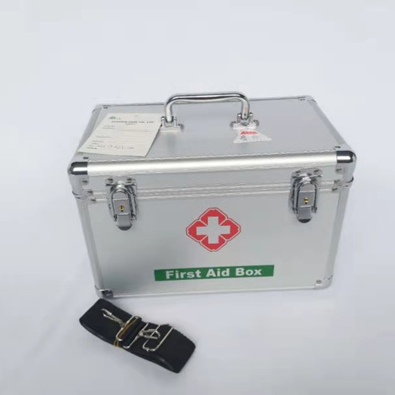 Portable Metal Emergency First Aid Kit Box