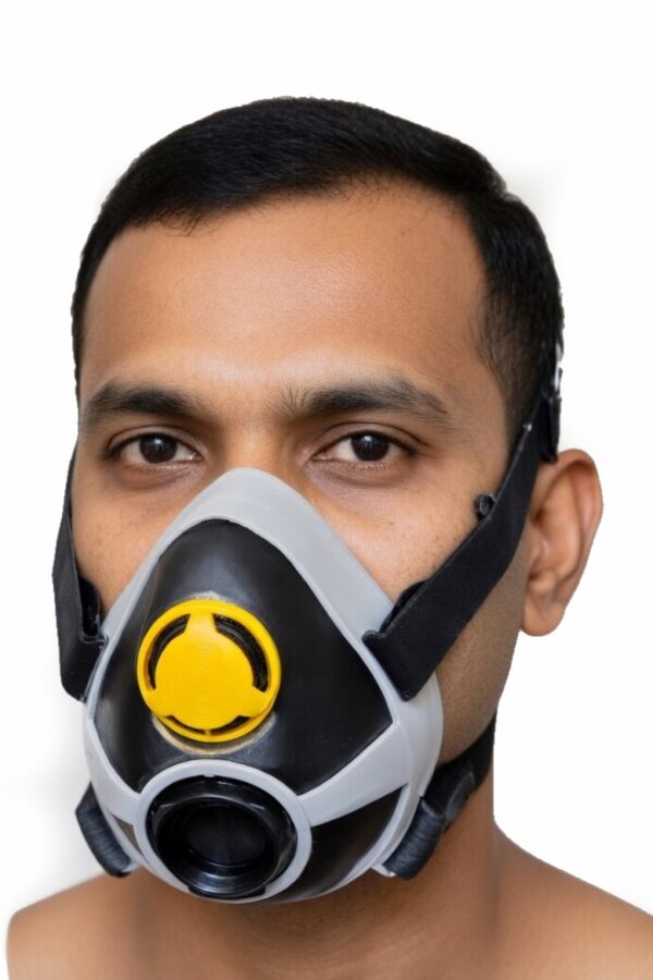 Delta plus Half mask with single filter cartridge