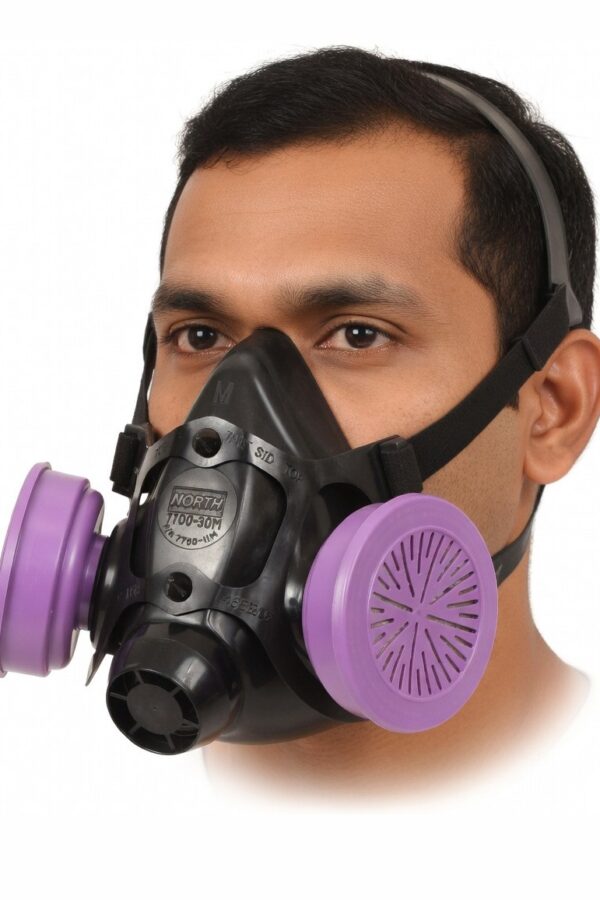 Honeywell HM502T M Half Mask with dual filter cartridges