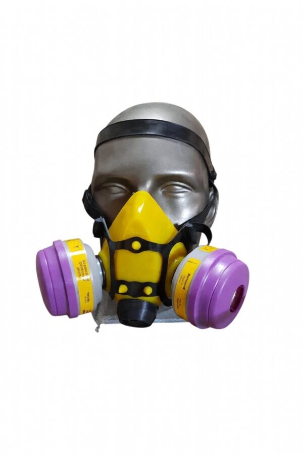 Innova Twin Silicon Half Mask With Dual Filter Cartridges