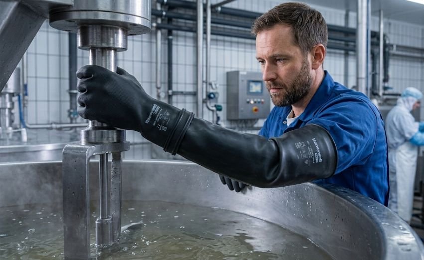 Two Part Gloves manufactured
